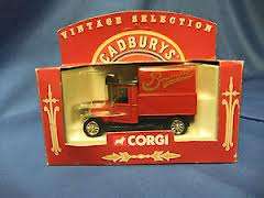 Cadbury Chocolate "Bournville" Van die cast model