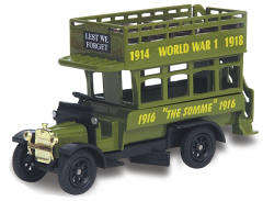 Somme British Legion die cast model