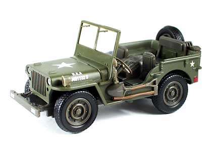 Willys Jeep die cast model