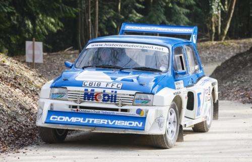 MG Metro 6R4 Rally die cast model