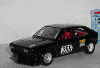 VW Scirocco GRII die cast model