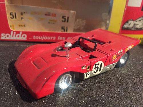 Ferrari 312 PB die cast model