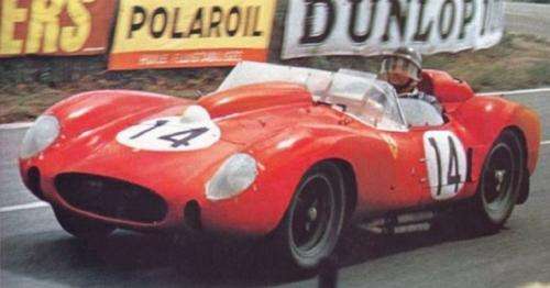 Ferrari 250 TR - Le Mans 1958 die cast model