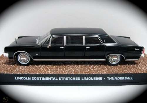 1964 Lincoln Continental Stretch Limousine die cast model.