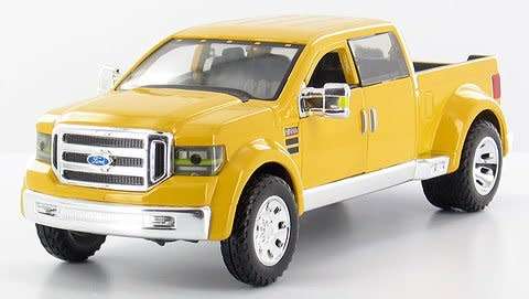 Ford Mighty F-350 die cast model.