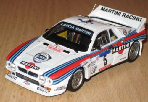 Lancia 037 Rally die cast model.