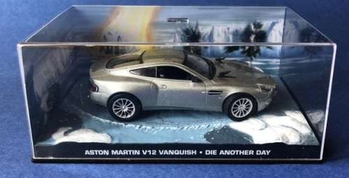 Aston Martin V12 Vanquish die cast model.