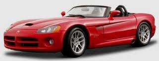 Dodge Viper SRT 1/18 Die Cast Model