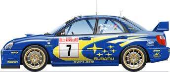 Subaru Impreza WRC Rally Die Cast Model