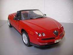 1995 Alfa Romeo Spider 1/18 Die Cast Model