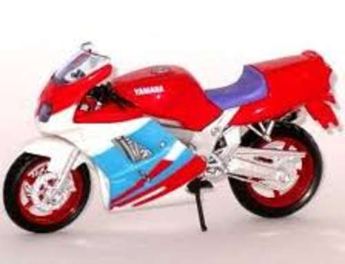 Yamaha FZR 600 R 1/18 die cast model bike
