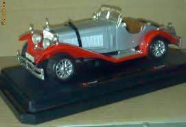 1928 Mercedes Benz SSK die cast model