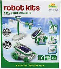Robot kits 6 in 1 educational solar kit