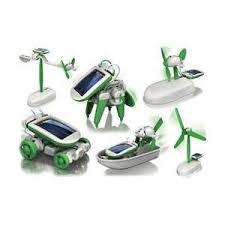 Robot kits 6 in 1 educational solar kit