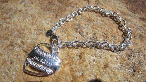 GUESS - 925 STERLING SILVER BRACELET - ABSOLUTELY GORGEOUS!!