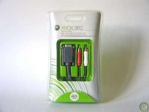 BRAND NEW SEALED XBOX 360 VGA AV CABLE!!!
