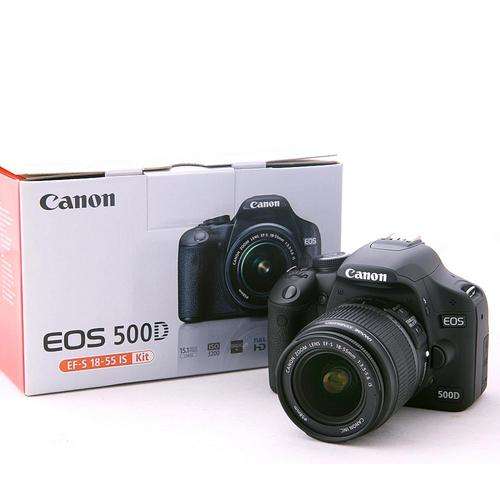 BRAND NEW IN THE BOX CANON EOS 500D SLR BUNDLE!!!!!