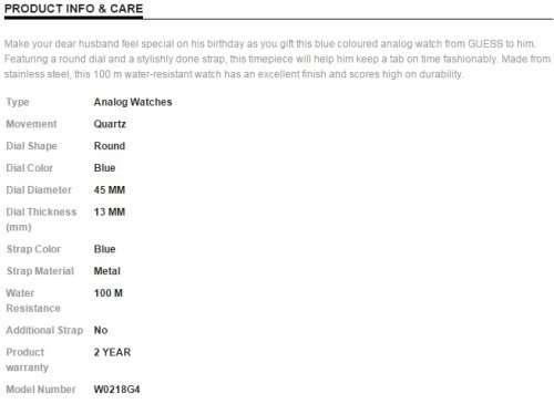 Guess Men's Rigor Watch | 2 options