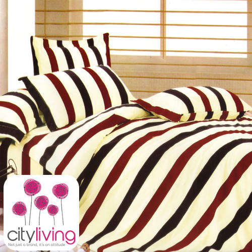 6 Piece Duvet Cover Sets - Double or Queen Bed Size