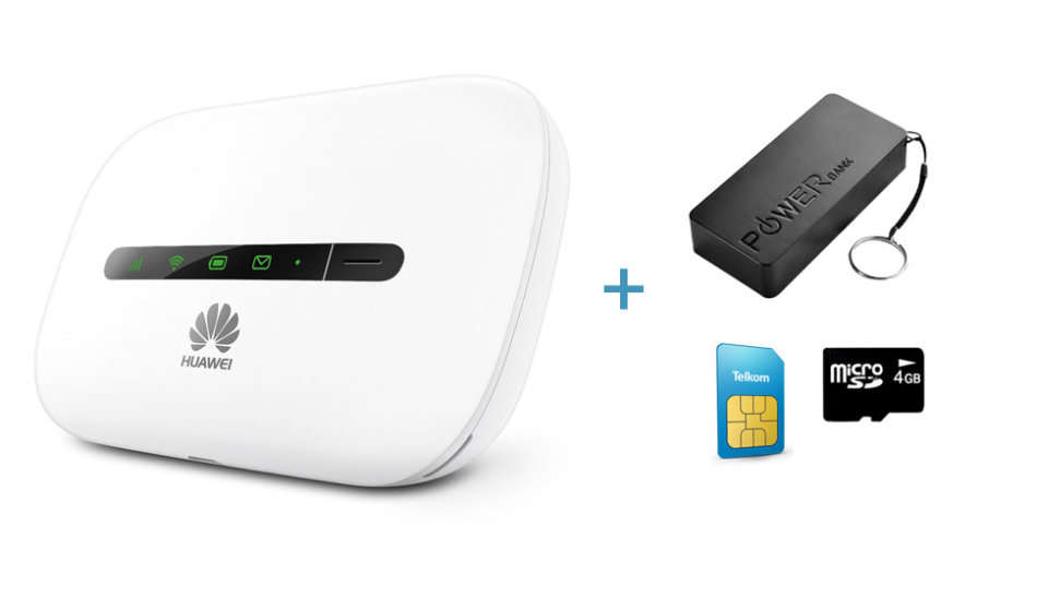 *FREE DELIVERY Huawei E5330 3G MiFi Router Bundle - incl 1.2GB Starter Pack + Accessories