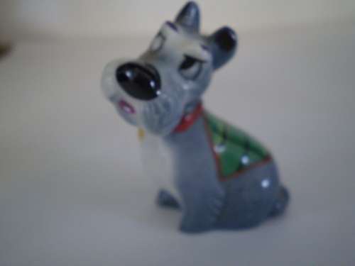 WADE HAT BOX ORNAMENT, JOCK (GREEN COAT) 1957