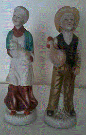 Old man and old woman