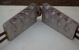 Sinker mould teardrop shape