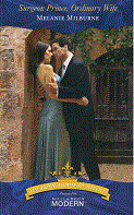 Surgeon Prince, Ordinary Wife by Melanie Milburne