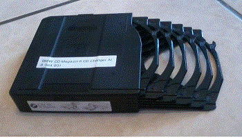 BMW E46 magazine for CD changer (original part)
