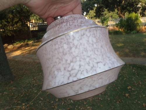 Vintage lamp shade.