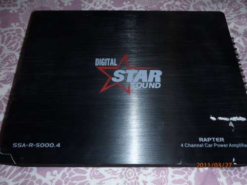 STAR car amplifier and XPLOD sub