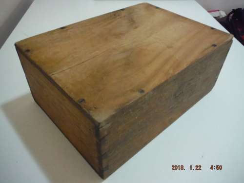 Ossewa pos herdenking hout kas. Vredefort Eeufees 1838-1938