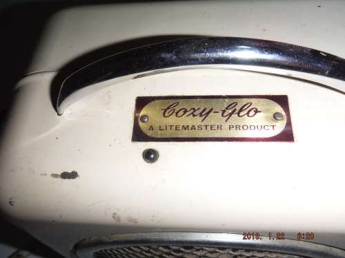 Vintage, retro fan heater (NOT WORKING)