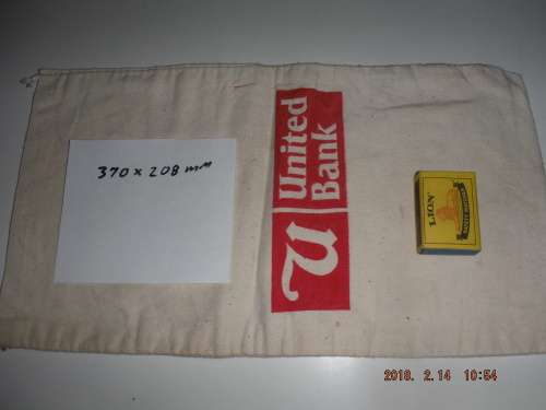 United bank money bag