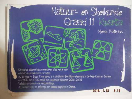 Natuur- e Skeikunde Graad 11, Kwanta, Miemie Pretorius