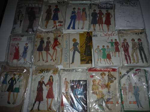 Clothing patterns +/- 20