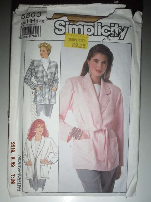 Clothing patterns +/- 20