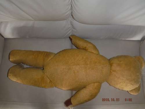 Large Vintage Teddy Bear. 75 cm. +/- 50 years
