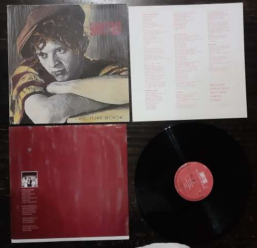 SIMPLY RED. PICTURE BOOK. Vinyl LP.