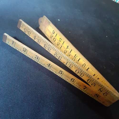 Vintage Boxwood Rule