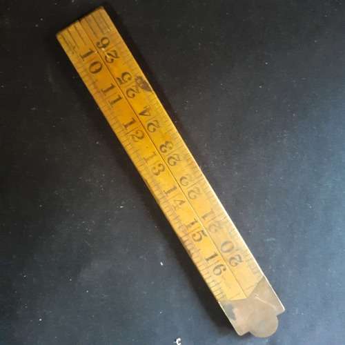 Vintage Boxwood Rule