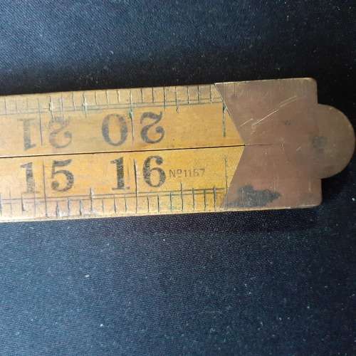 Vintage Boxwood Rule