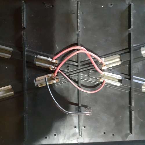 Scalextric slot car tacks