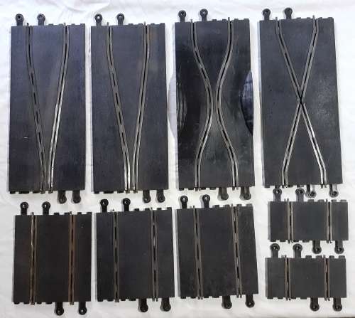 Scalextric slot car tacks