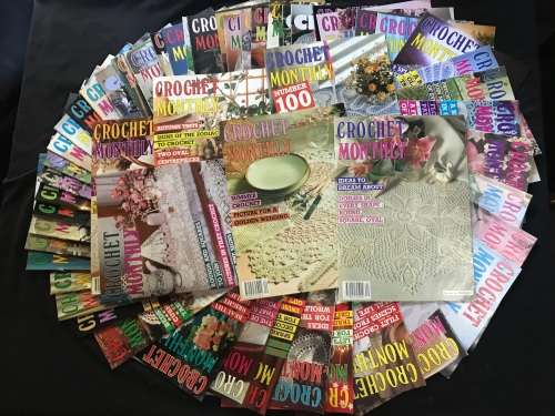 CROCHET MONTHLY MAGAZINE X 58