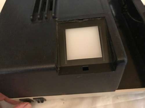 KINDERMANN Telefocus. Slide viewer. Working.