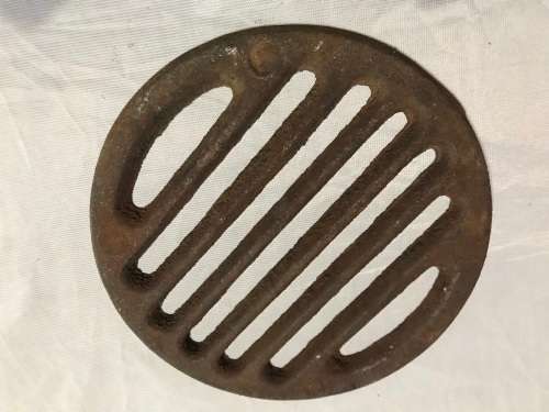 Cast Iron drain cover (old school)