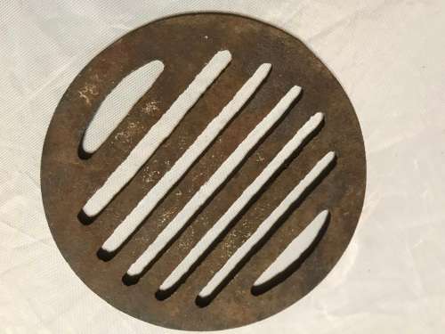 Cast Iron drain cover (old school)