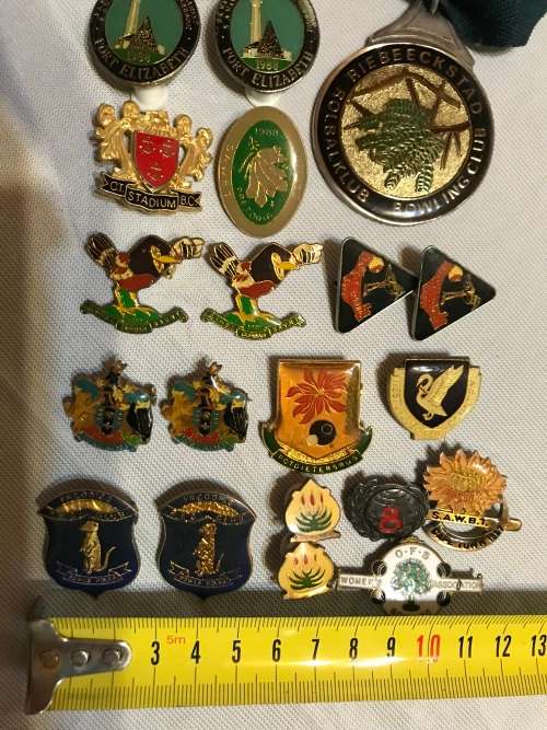 Bowls related badges