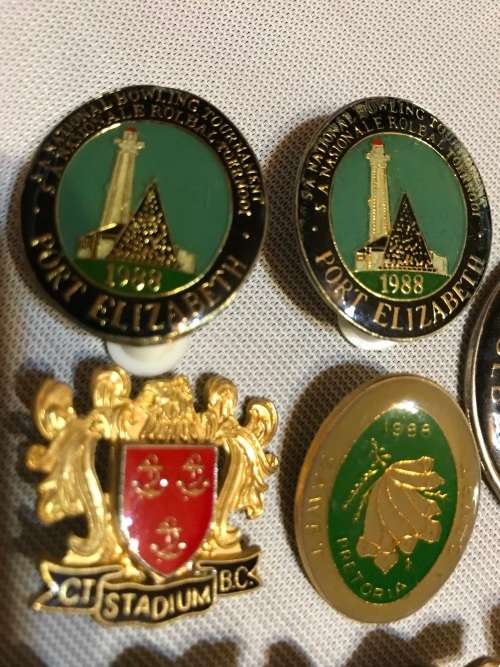 Bowls related badges
